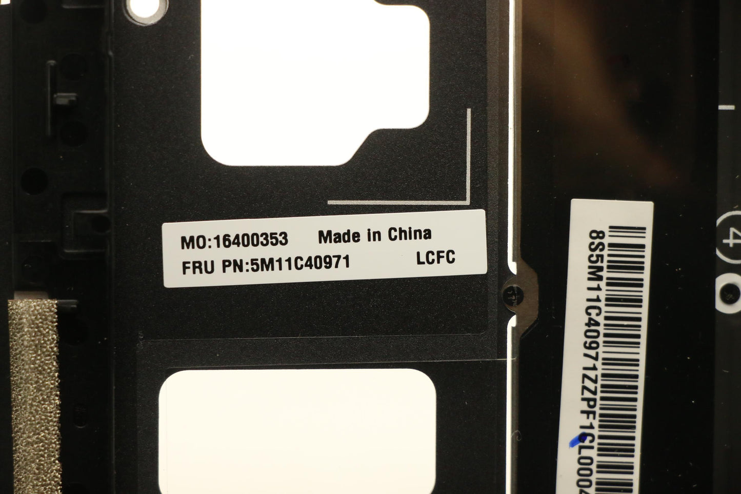 Lenovo Mech_Asm Kbd Bzl,Wl,Gy,Chy,Rus - 5M11C40971
