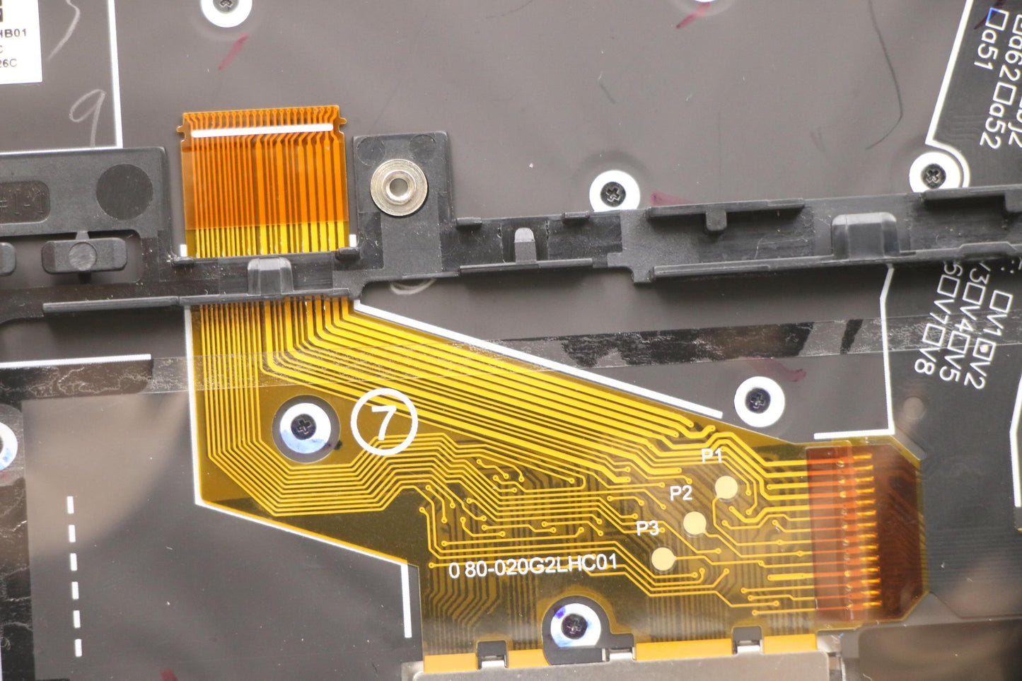 Lenovo Mech_Asm Kbd Bzl,Wl,Gy,Chy,Jpn - 5M11C40978