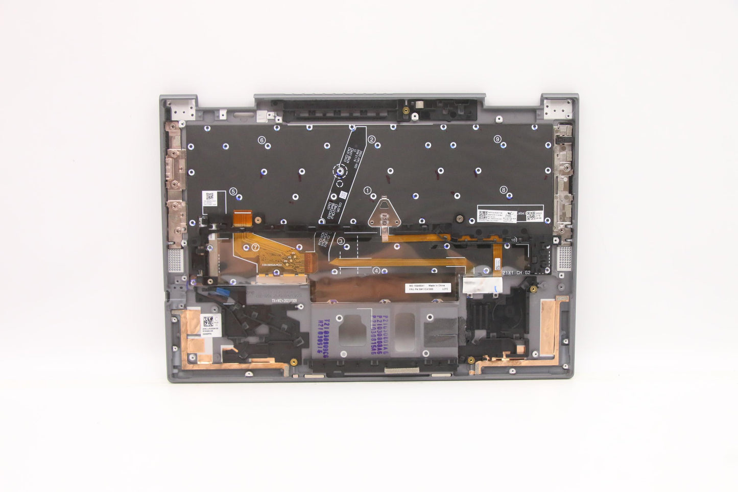 Lenovo Mech_Asm Kbd Bzl,Ww,Gy,Chy,Gre - 5M11C41000