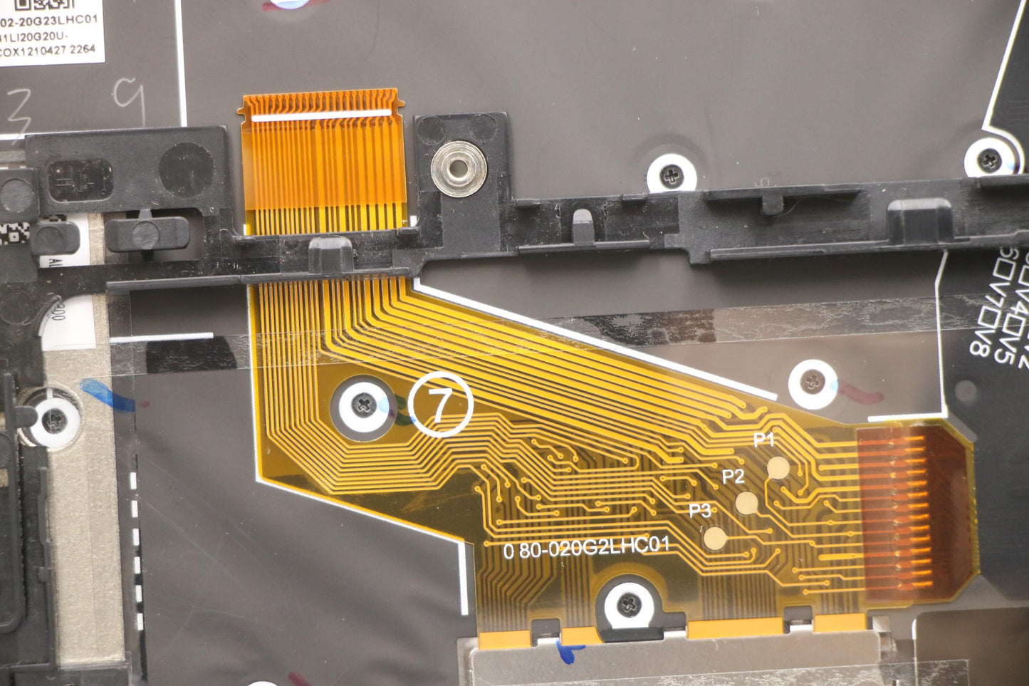 Lenovo Mech_Asm Kbd Bzl,Ww,Gy,Chy,Rus - 5M11C41007