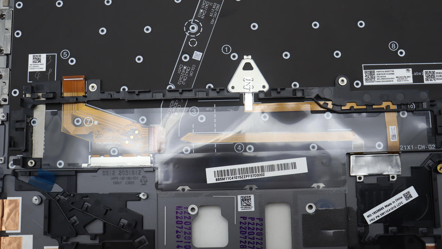 Lenovo Mech_Asm Kbd Bzl,Ww,Gy,Chy,Kor - 5M11C41015