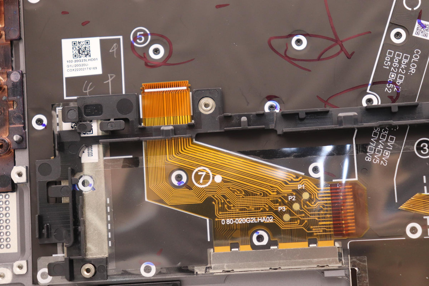 Lenovo Mech_Asm Kbd Bzl,Ww,Gy,Chy,Tha - 5M11C41017