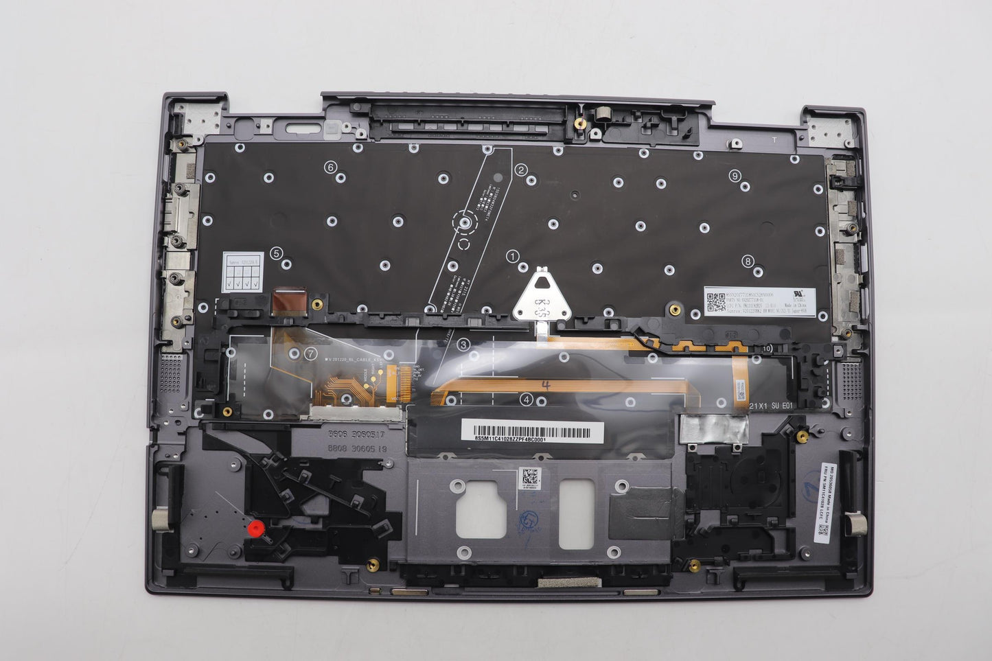 Lenovo Mech_Asm Kbd Bzl,Wl,Gy,Srx,Brl - 5M11C41028