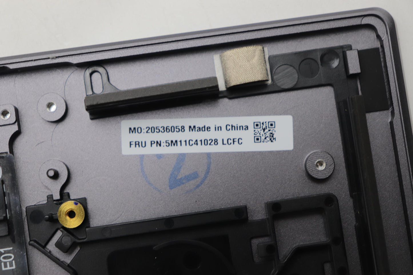 Lenovo Mech_Asm Kbd Bzl,Wl,Gy,Srx,Brl - 5M11C41028