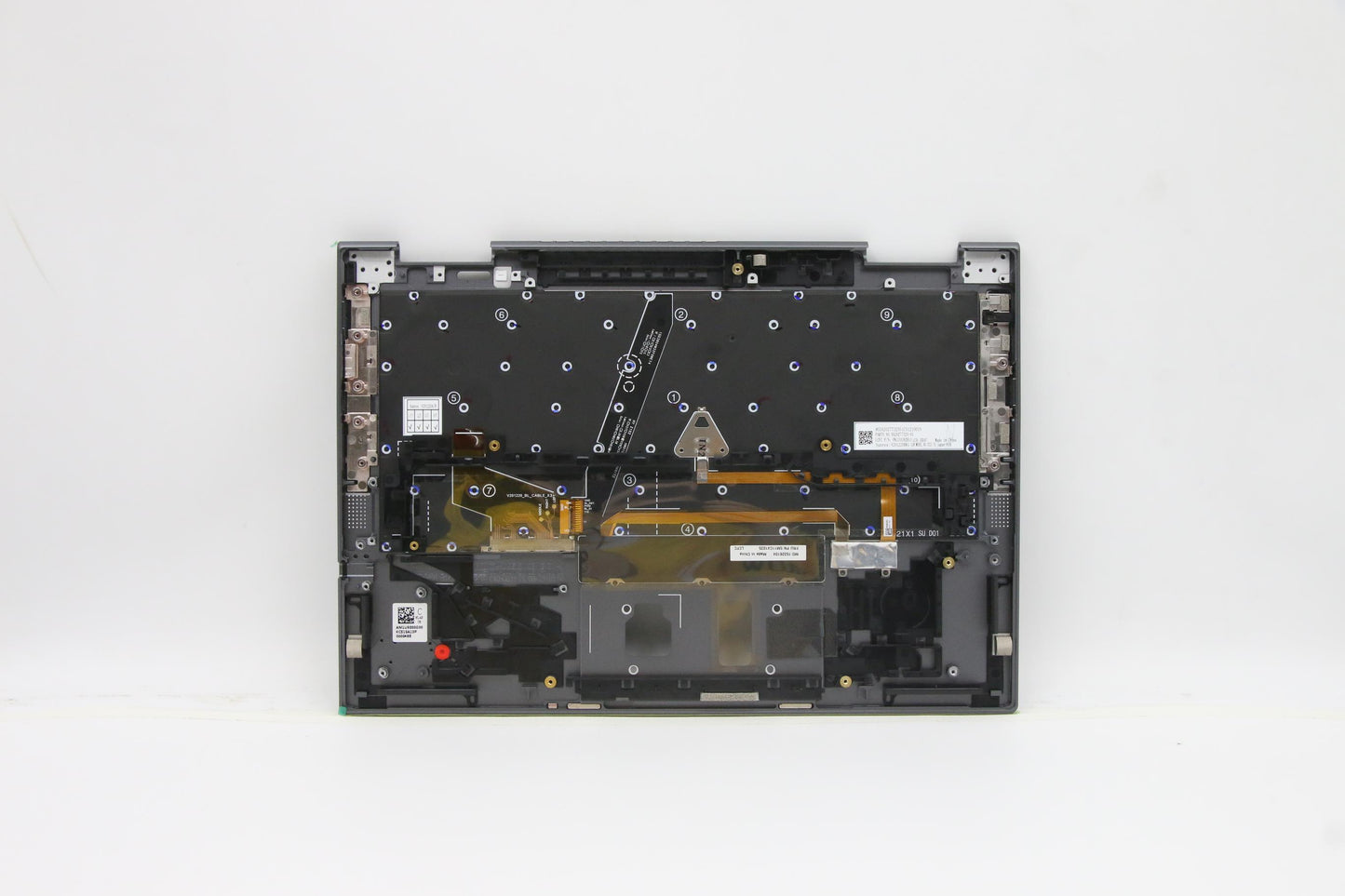 Lenovo Mech_Asm Kbd Bzl,Wl,Gy,Srx,Ger - 5M11C41035