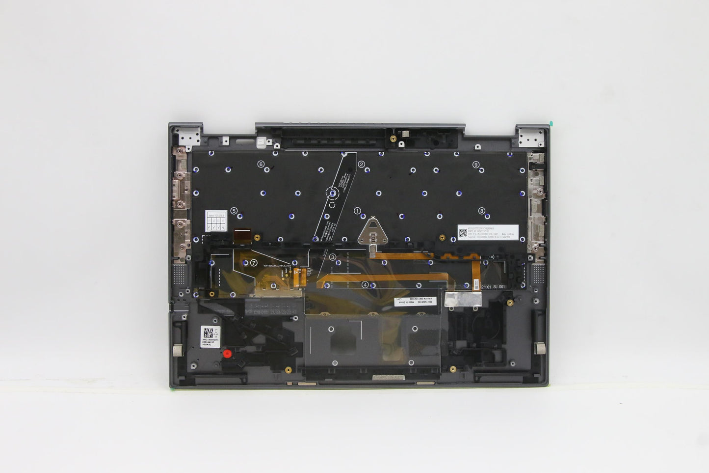 Lenovo Mech_Asm Kbd Bzl,Wl,Gy,Srx,Ild - 5M11C41039