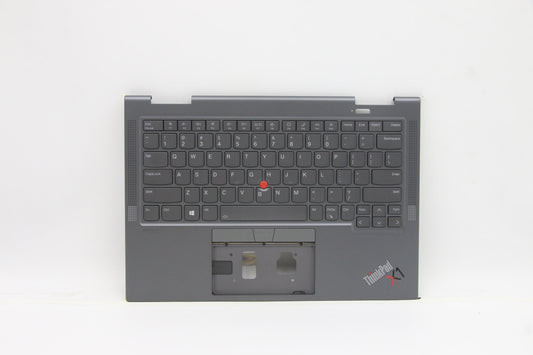 Lenovo C-Cover with Keyboard, USA English, Grey, WWAN Support - 5M11C41060