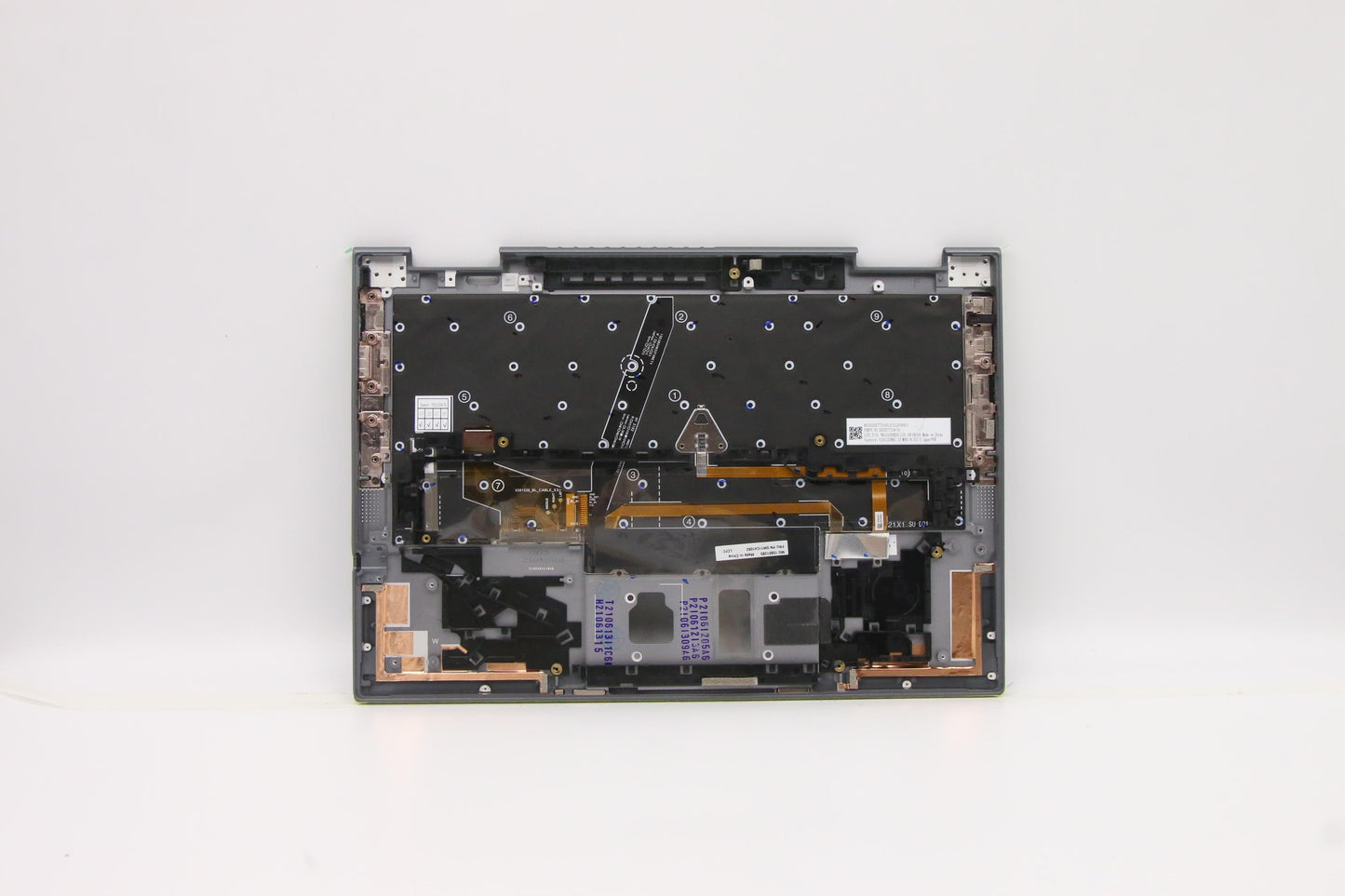 Lenovo C-Cover with Keyboard, Canadian French, Storm Grey, WWAN Support - 5M11C41062