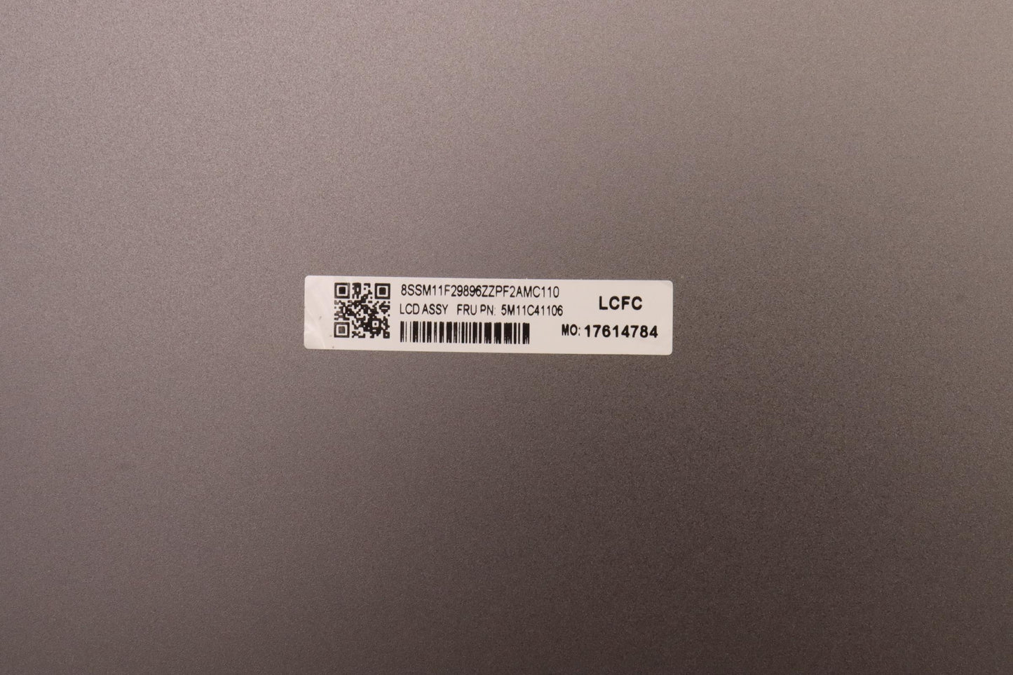 Lenovo LCD Module, 14", WUXGA, Touch, Anti-Reflection, Anti-Smudge, IPS, 400 nits, with FHD RGB Camera - 5M11C41106