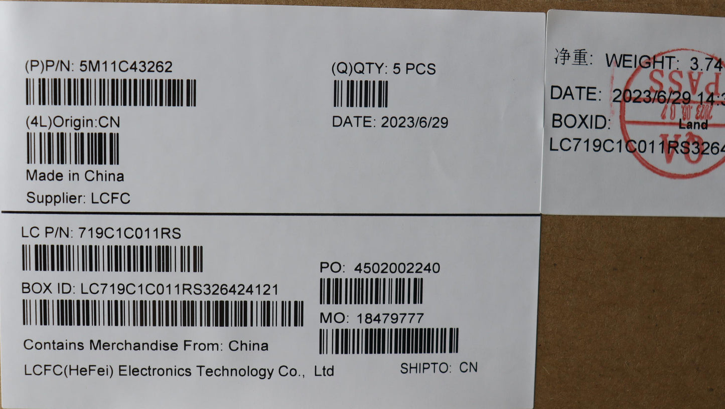 Lenovo Mech Assembly Kb C Euroeng(Srx - 5M11C43262
