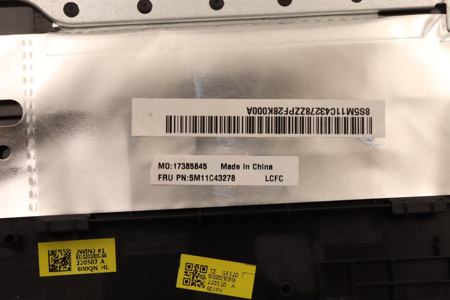 Lenovo Mech Assembly Kb C Jpn(Tsg)Pt - 5M11C43278