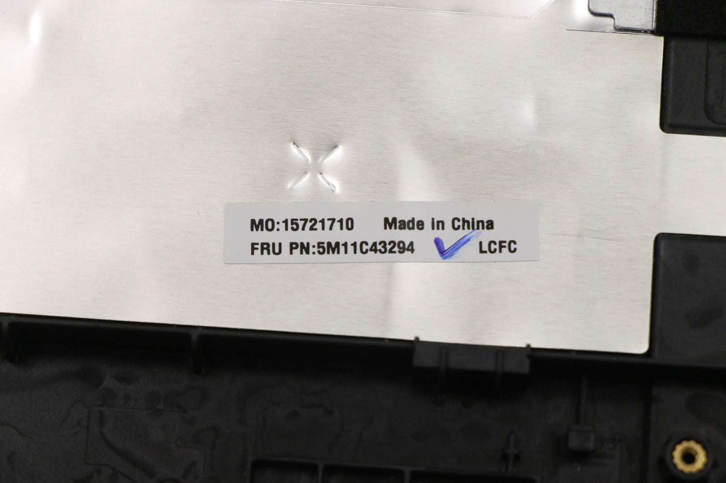 Lenovo Mech_Asm Kb C Kor(Pmx)Pt Fp Us - 5M11C43294