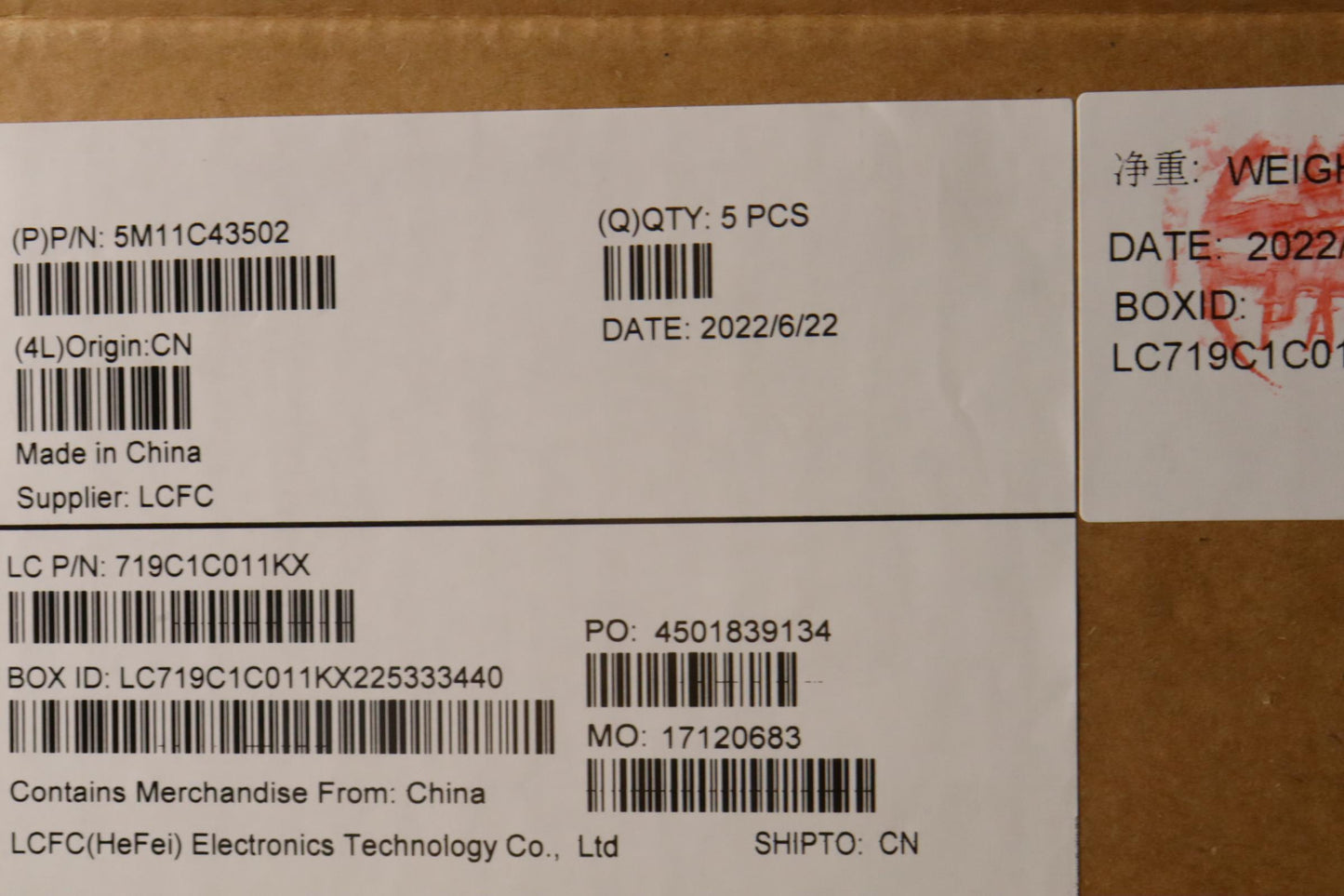 Lenovo Mech_Asm Kb C Kor(Pmx)Pt Fp Us - 5M11C43502