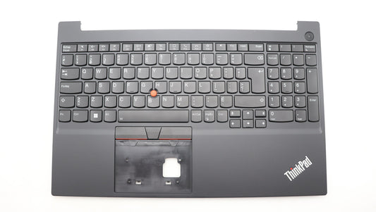 Lenovo Keyboard Bezel with Backlit Keyboard, FRA Layout, Black - 5M11C43547