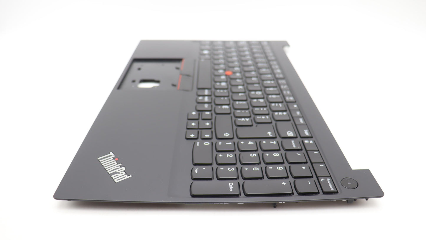 Lenovo Keyboard Bezel with Backlit Keyboard, FRA Layout, Black - 5M11C43547