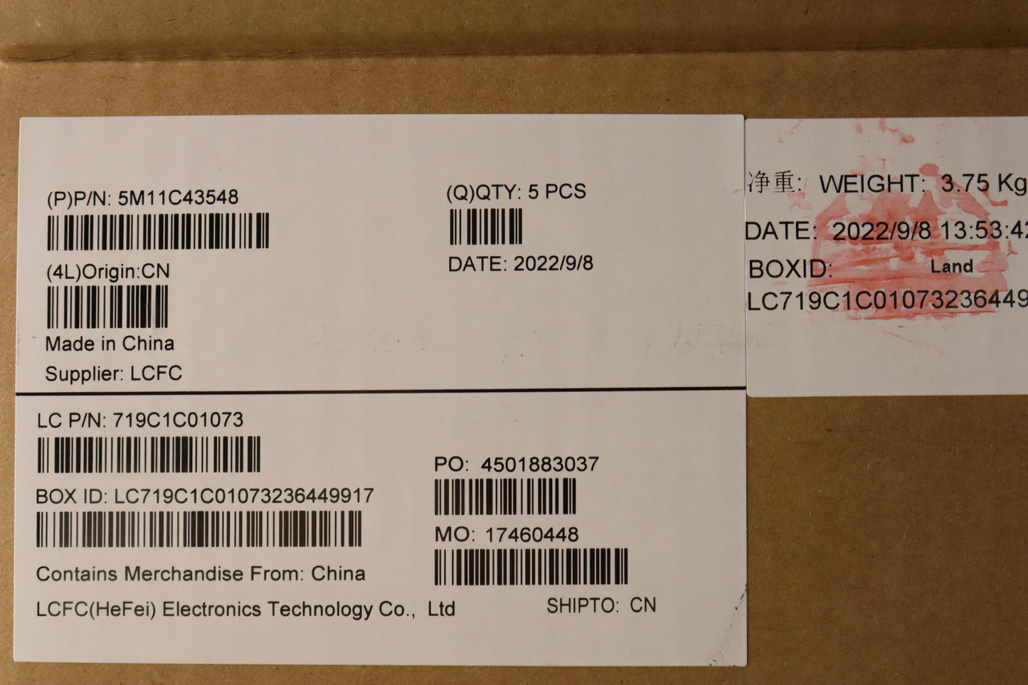 Lenovo Mech Assembly Kb C Ara Bklt(Pm - 5M11C43548