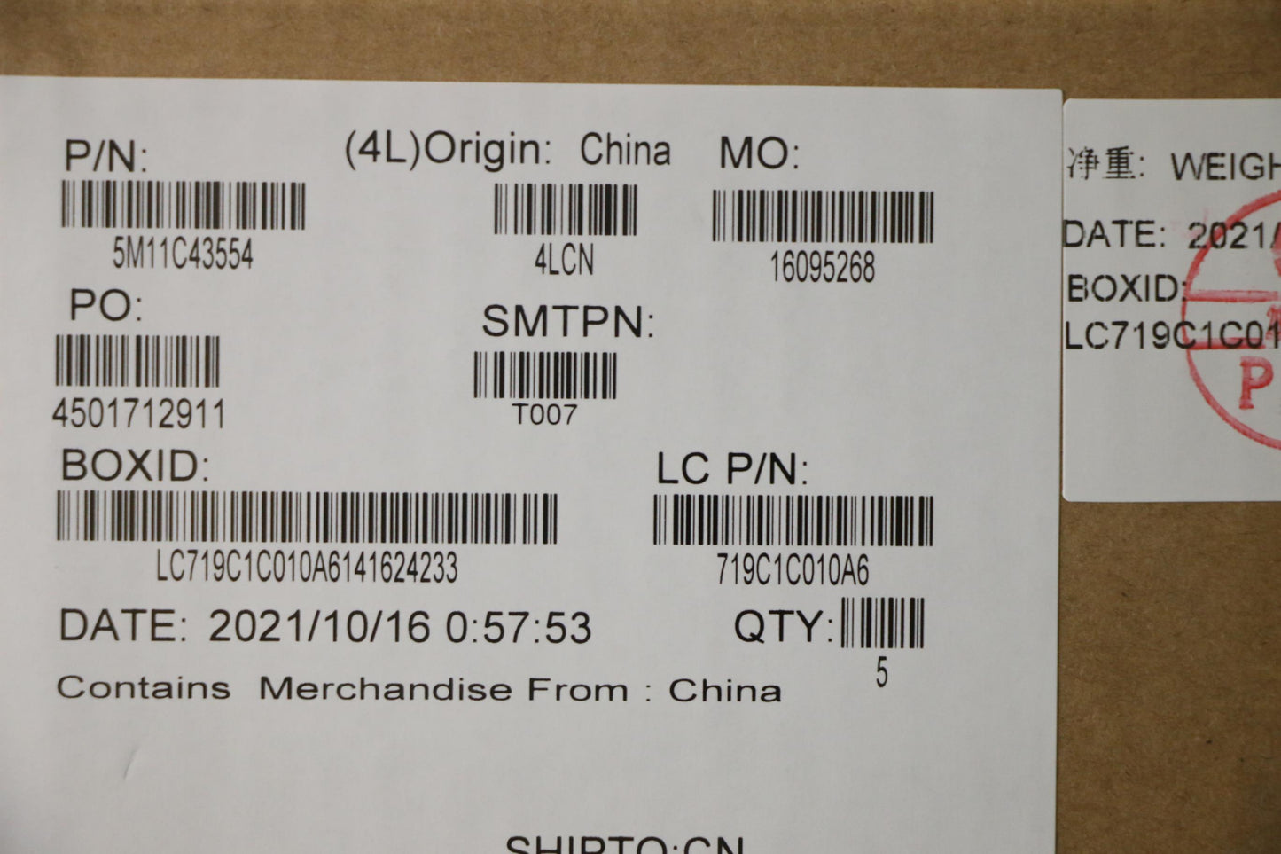 Lenovo Mech_Asm Kb C Den Bklt(Pmx)Pt - 5M11C43554