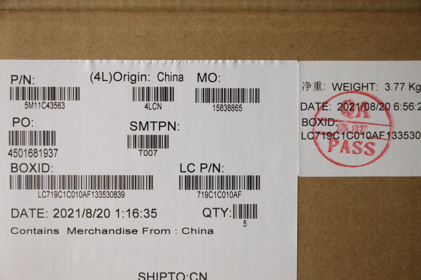 Lenovo Mech_Asm Kb C Ger Bklt(Pmx)Pt - 5M11C43563