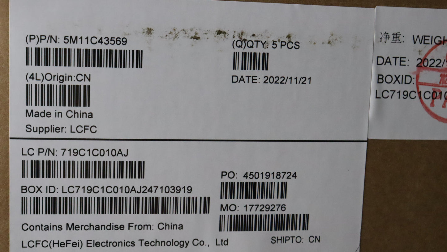 Lenovo Mech Assembly Kb C Hun Bklt(Pm - 5M11C43569