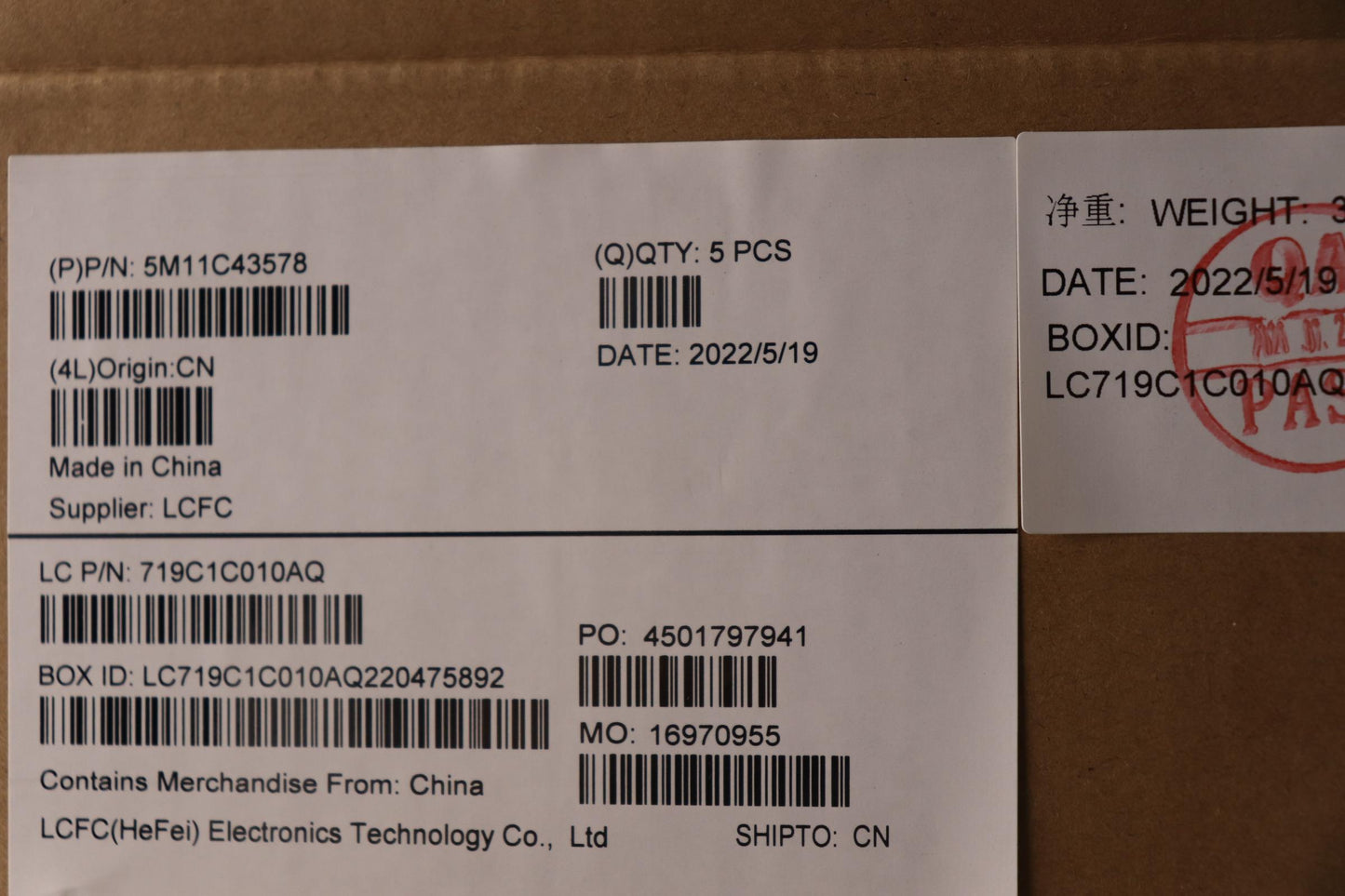 Lenovo Mech Assembly Kb C Nor Bklt(Pm - 5M11C43578