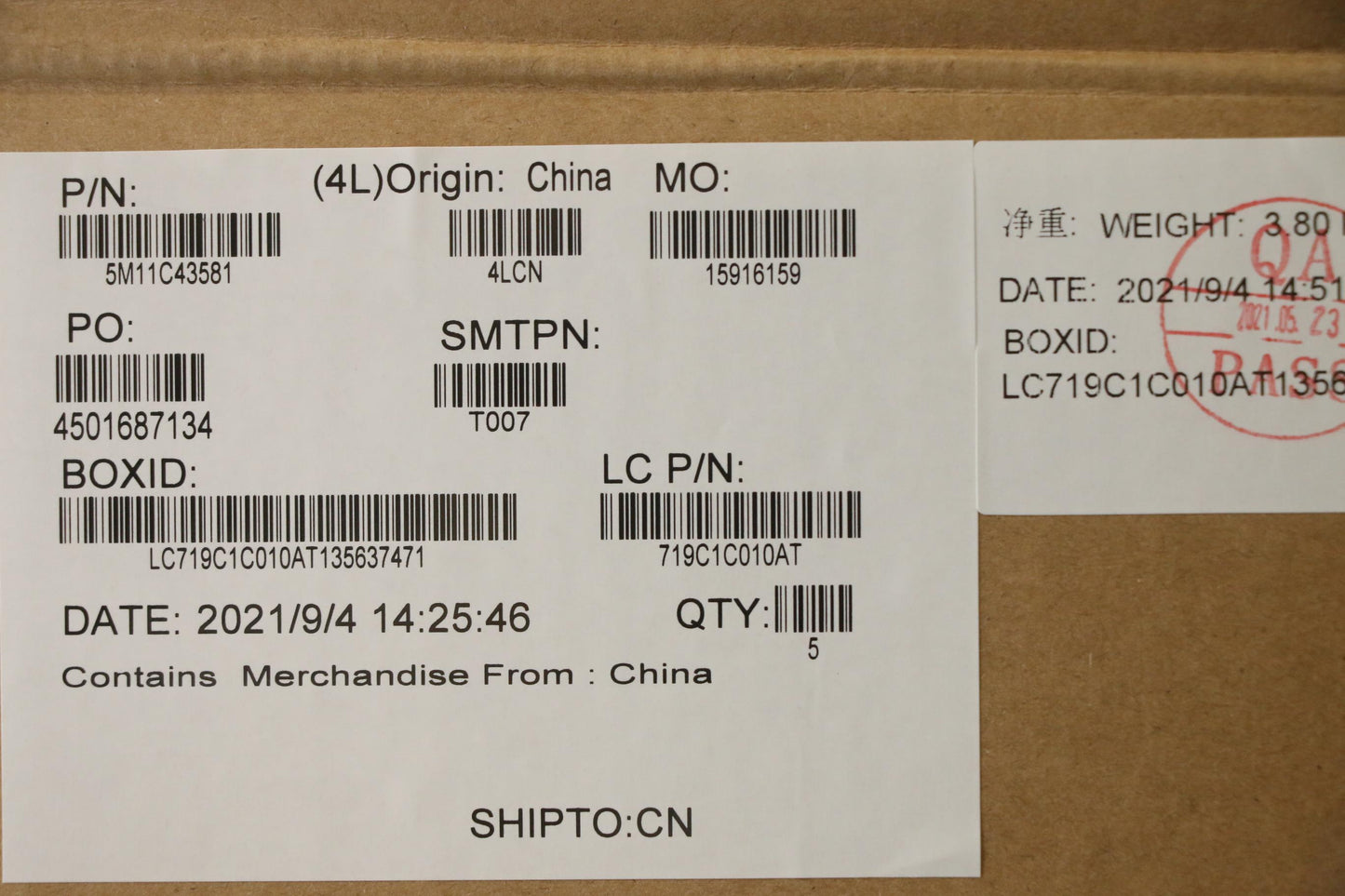Lenovo Mech_Asm Kb C Por Bklt(Pmx)Pt - 5M11C43581