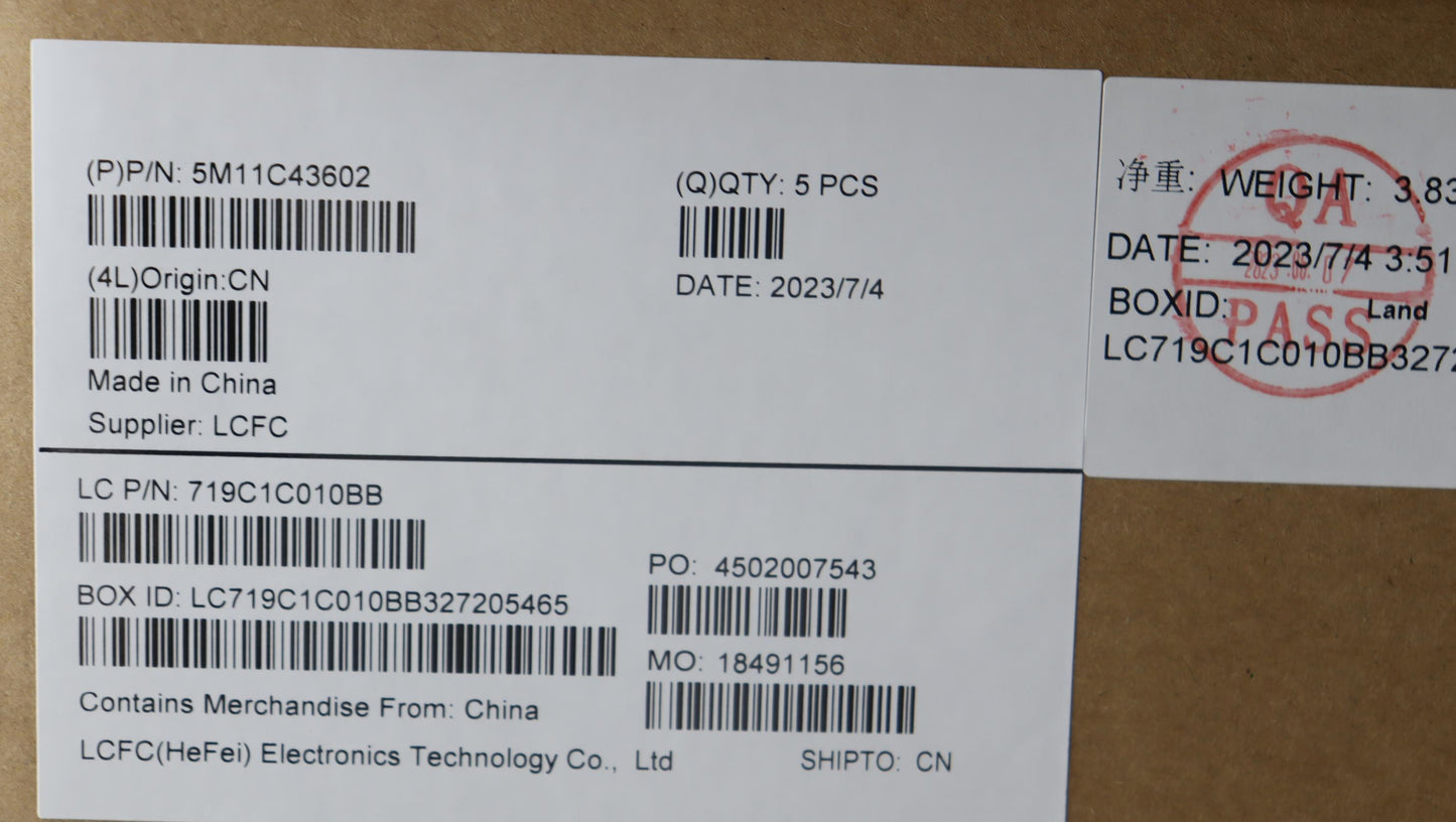 Lenovo Mech Assembly Kb C Tur Bklt(Pm - 5M11C43602