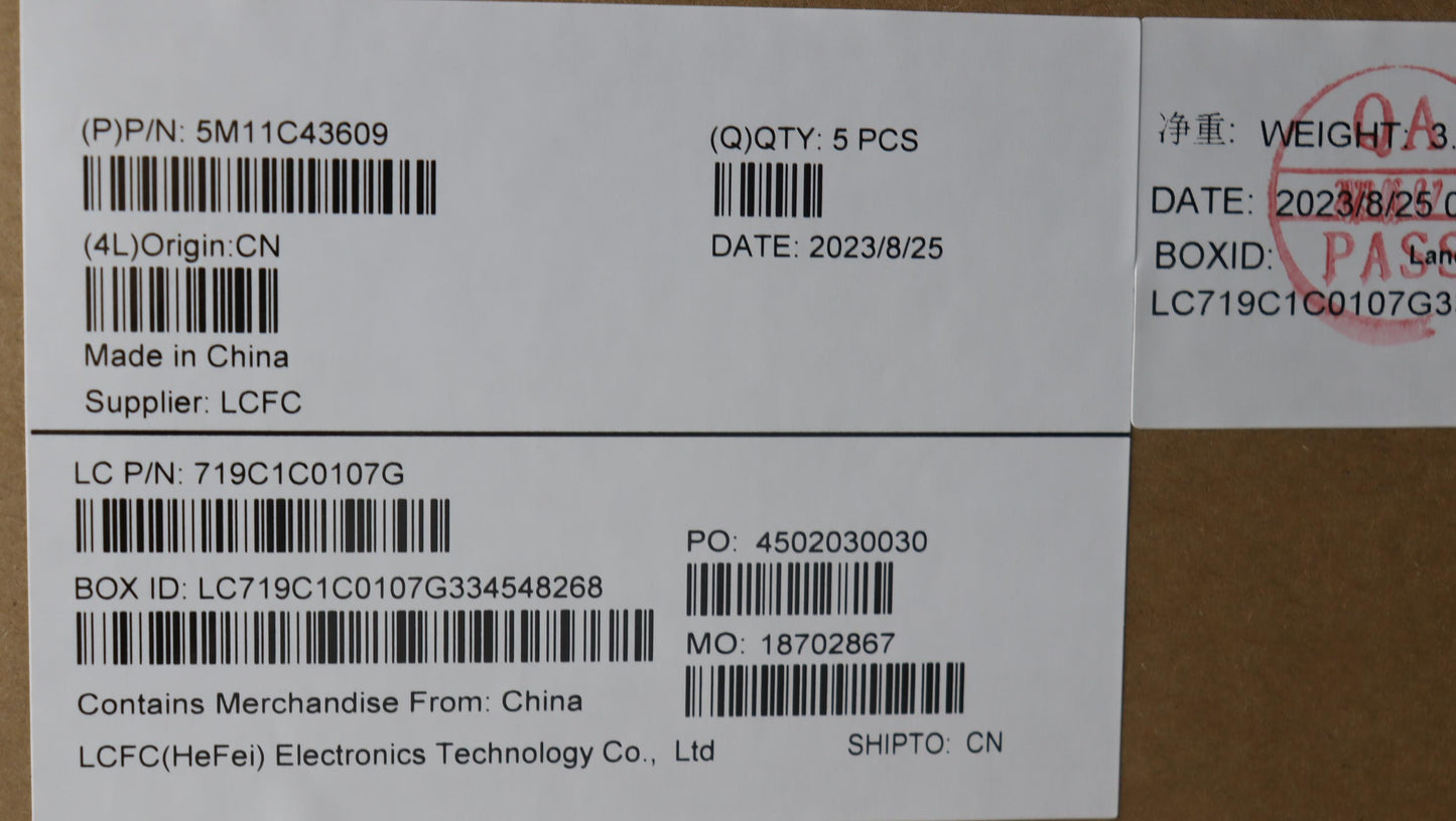 Lenovo Mech Assembly Kb C Euroeng Bkl - 5M11C43609