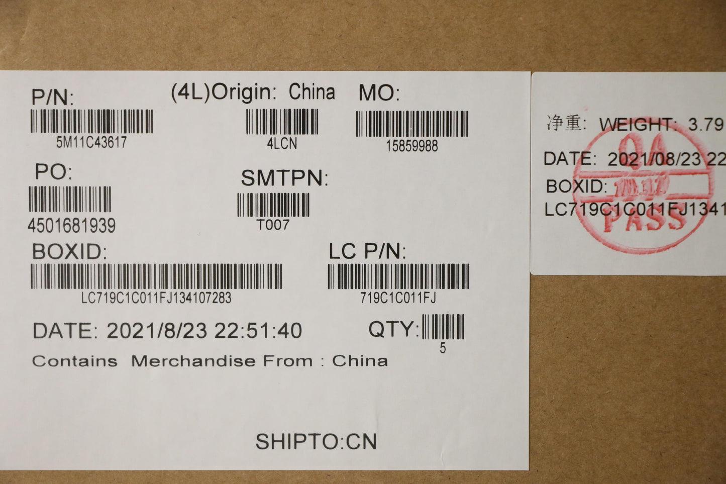 Lenovo Mech_Asm Kb C Jpn Bklt(Pmx)Pt - 5M11C43617