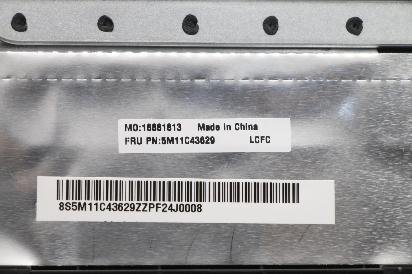 Lenovo Mech_Asm Kb C Ind Eng Bklt(Pmx - 5M11C43629