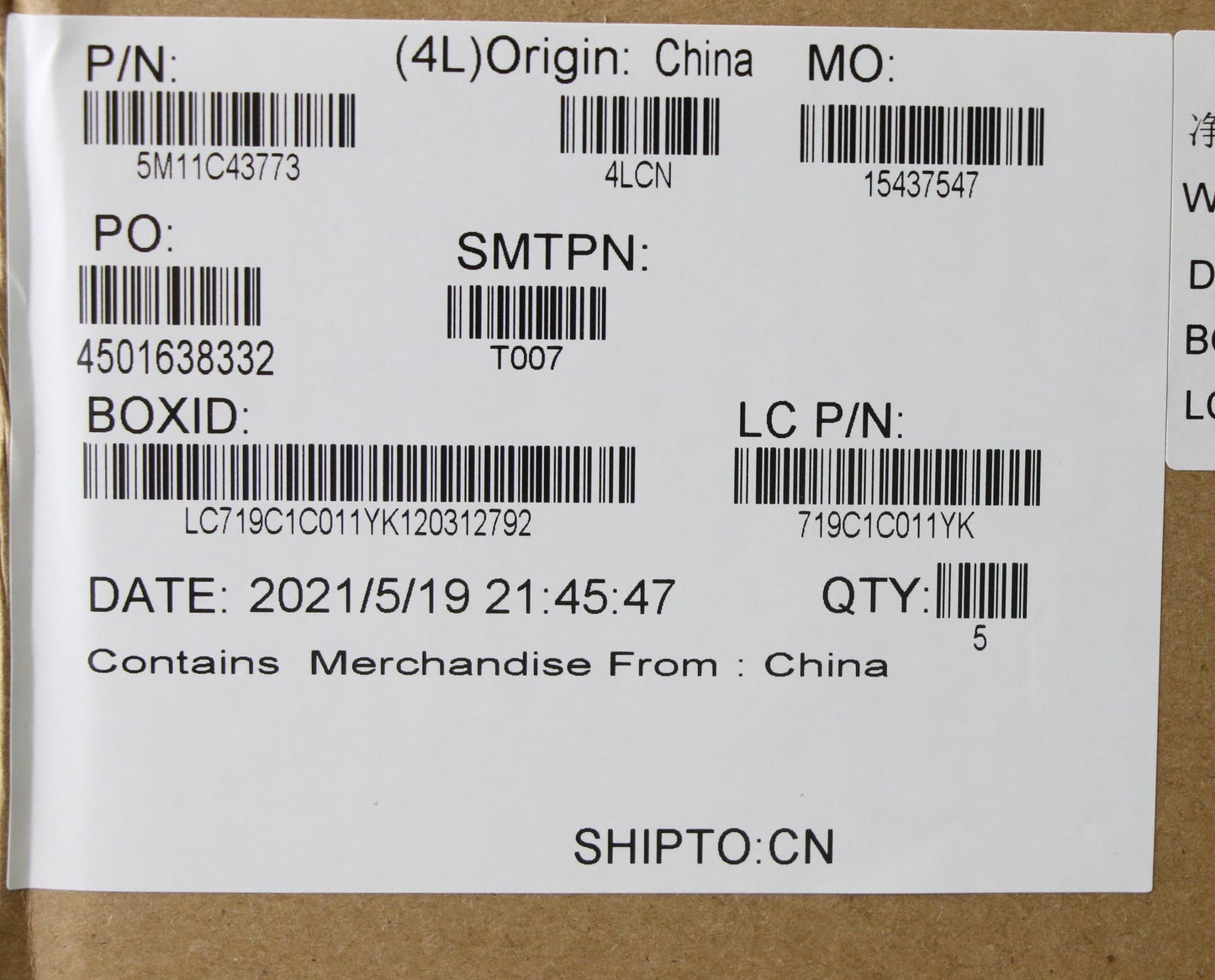 Lenovo Mech_Asm Kb C Ger Bklt(Pmx)Pt - 5M11C43773