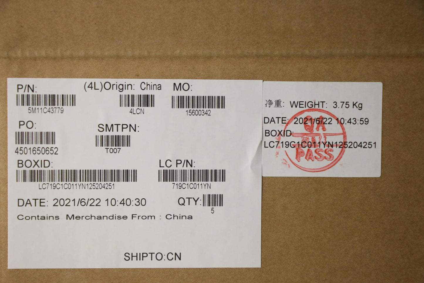Lenovo Mech_Asm Kb C Hun Bklt(Pmx)Pt - 5M11C43779