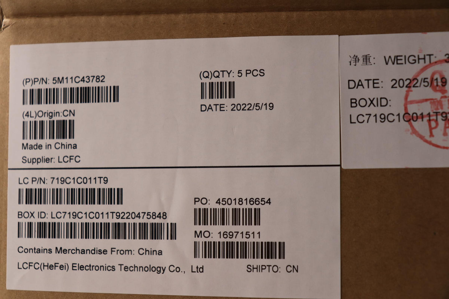 Lenovo Mech Assembly Kb C Hbw Bklt(Pm - 5M11C43782