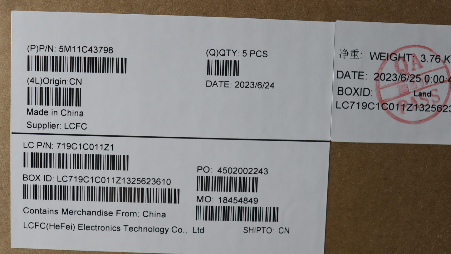 Lenovo Mech Assembly Kb C Cze/Slk Bkl - 5M11C43798