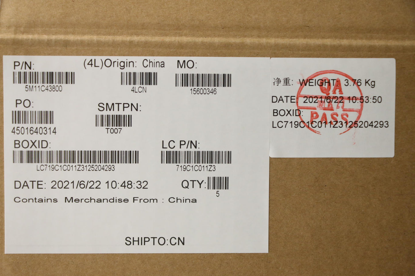Lenovo Mech_Asm Kb C Slv Bklt(Pmx)Pt - 5M11C43800