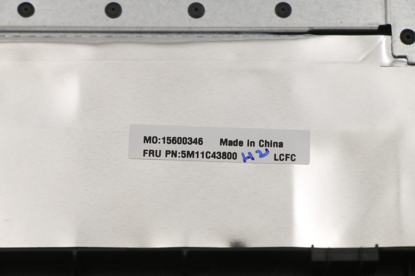 Lenovo Mech_Asm Kb C Slv Bklt(Pmx)Pt - 5M11C43800