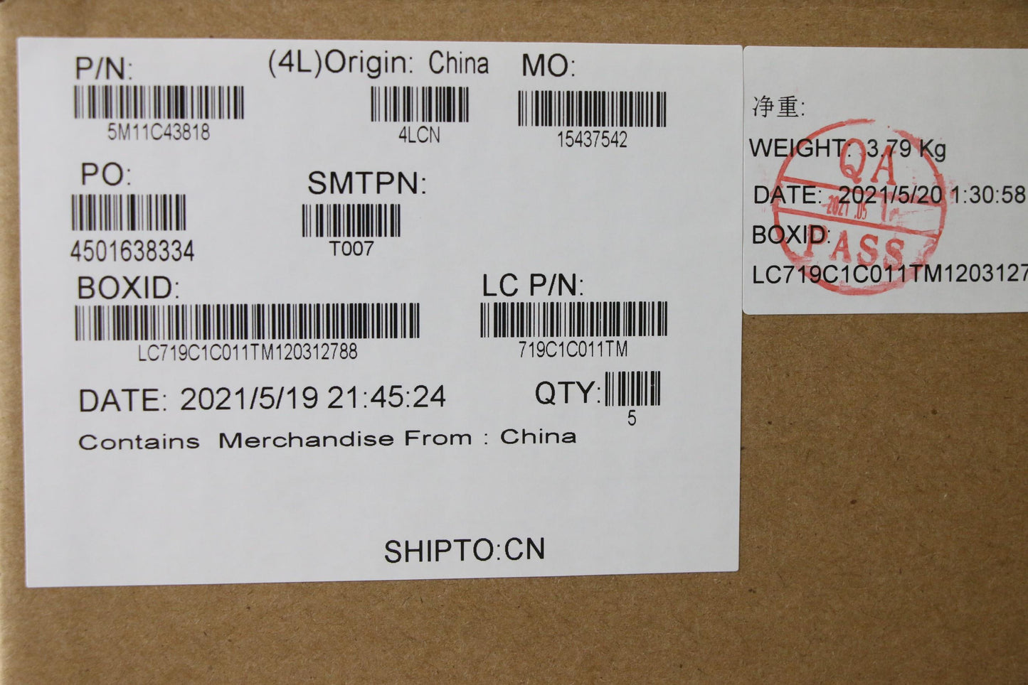 Lenovo Mech_Asm Kb C Euroeng Bklt(Pmx - 5M11C43818