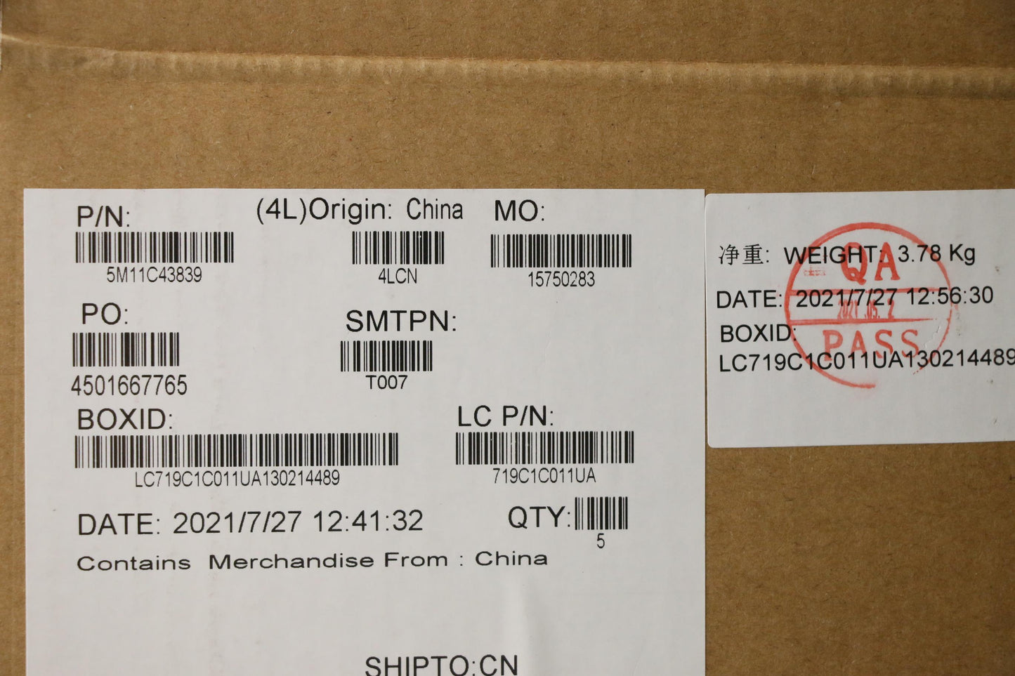 Lenovo Mech_Asm Kb C Ind Eng Bklt(Pmx - 5M11C43839