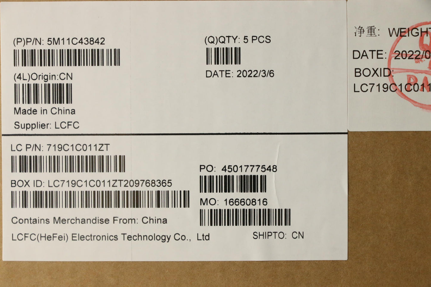 Lenovo Mech_Asm Kb C La Spa Bklt(Pmx) - 5M11C43842
