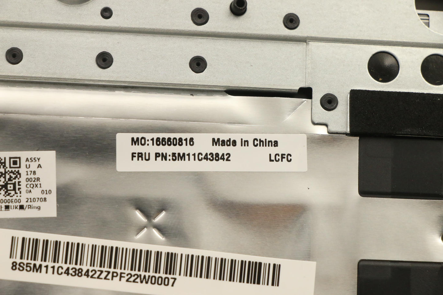 Lenovo Mech_Asm Kb C La Spa Bklt(Pmx) - 5M11C43842