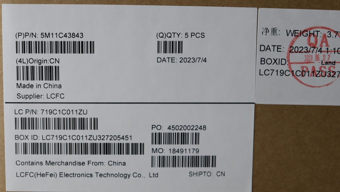 Lenovo Mech Assembly Kb C La Spa Bklt - 5M11C43843