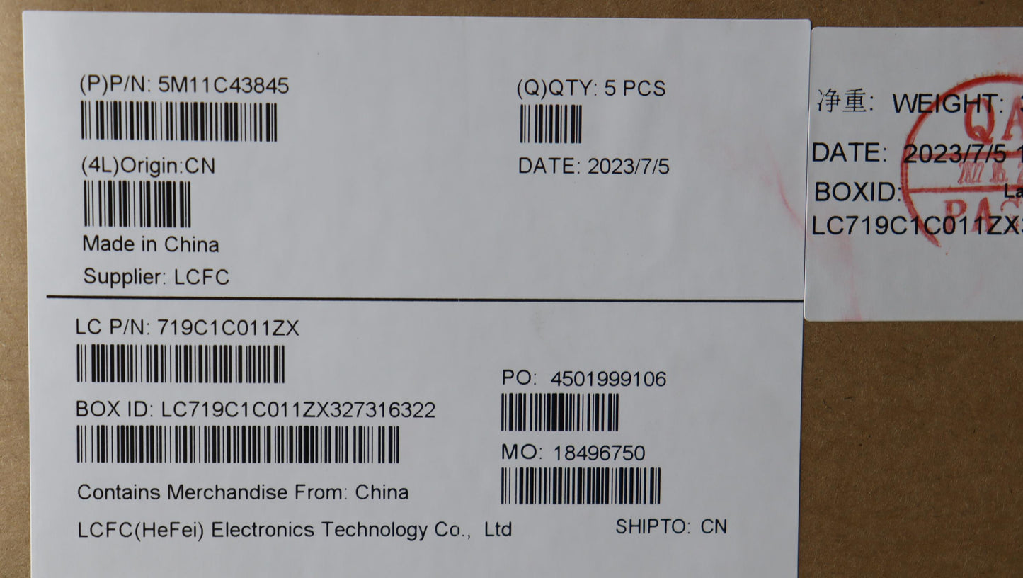 Lenovo Mech Assembly Kb C Brl Bklt(Pm - 5M11C43845