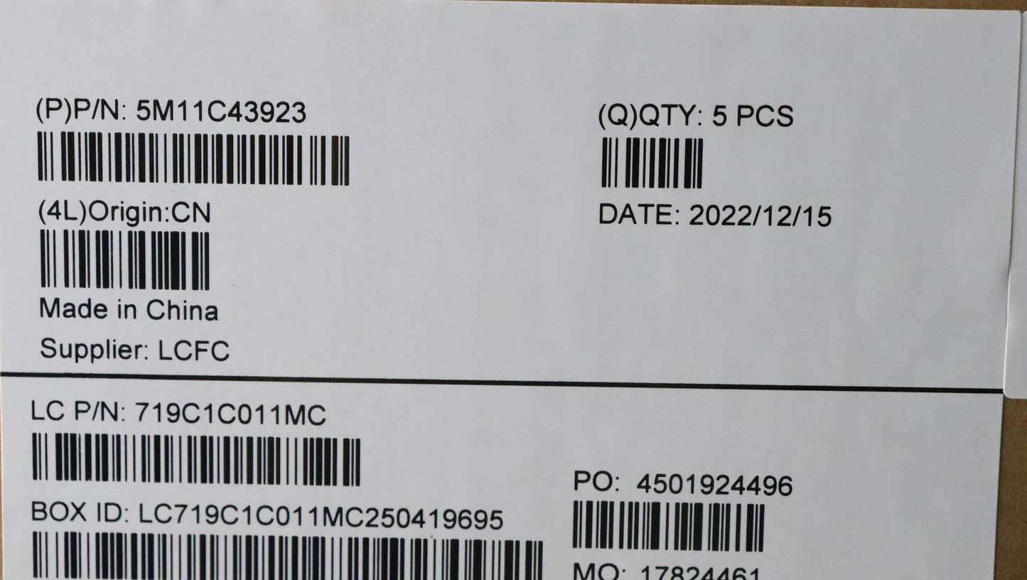 Lenovo Mech Assembly Kbc Euroengbklt( - 5M11C43923