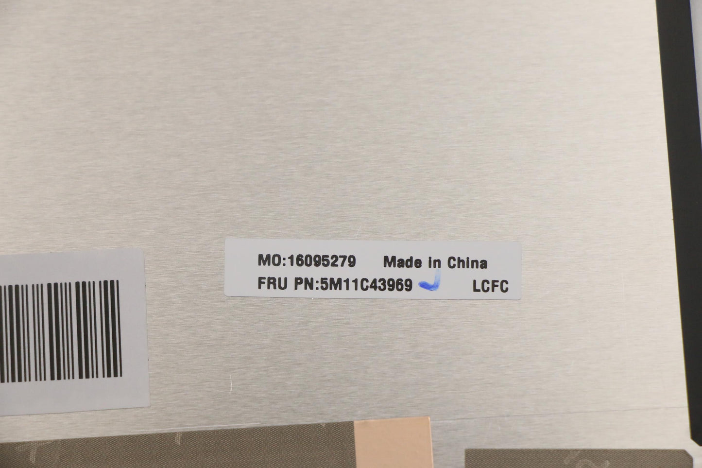 Lenovo Mech_Asm Fru 14 Uhd Non-Touch - 5M11C43969