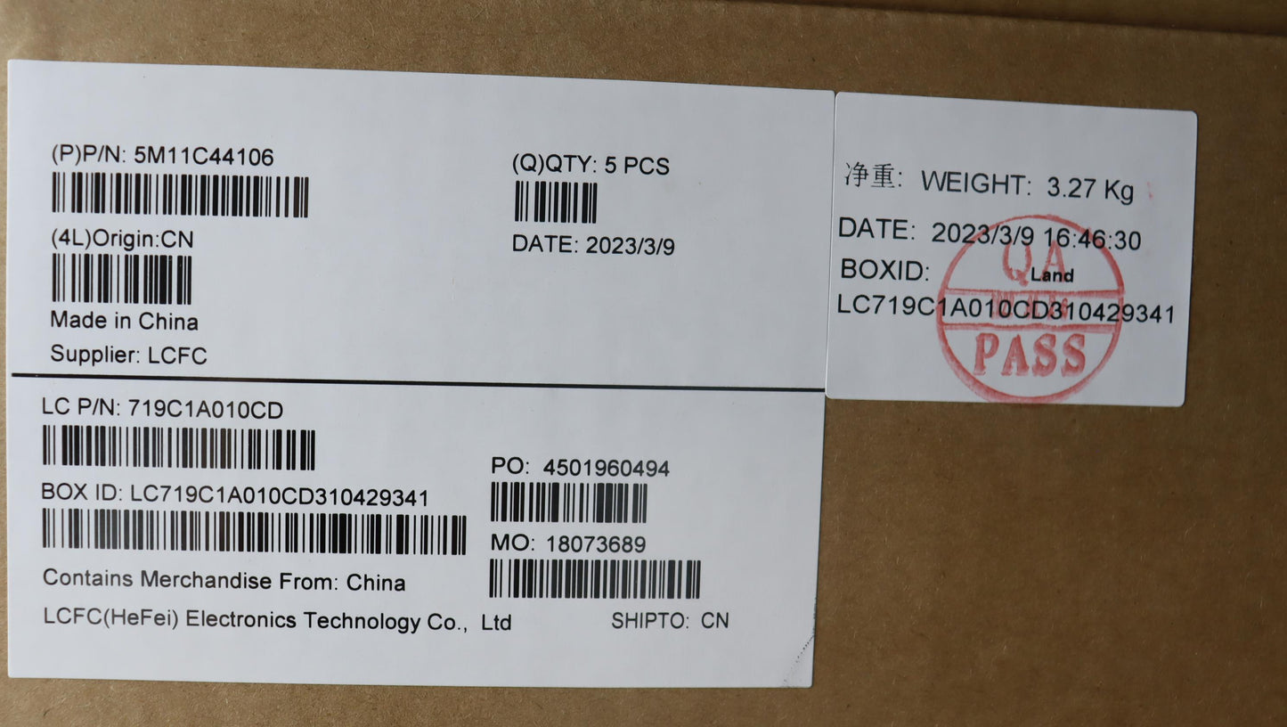 Lenovo Mech_Asm Kb C Eng(Pmx)Pt Ussr - 5M11C44106