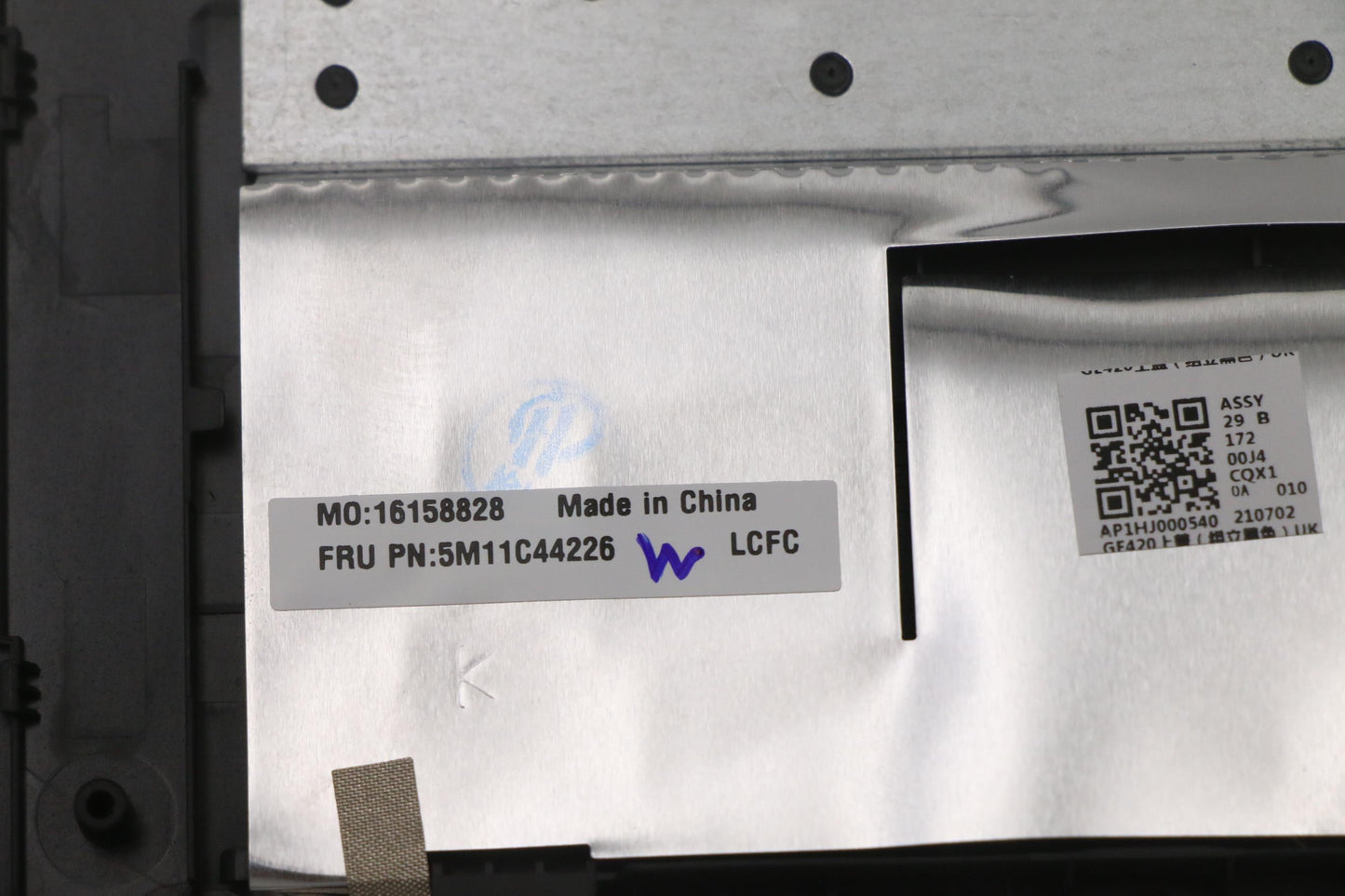 Lenovo Mech_Asm Kb C Spa(Pmx)Pt Ukbk - 5M11C44226