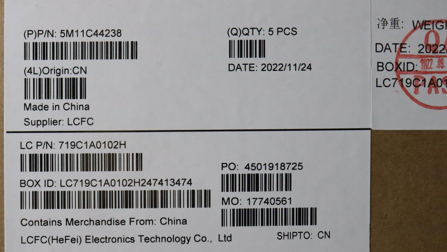 Lenovo Mech Assembly Kb C Hun(Pmx)Pt - 5M11C44238