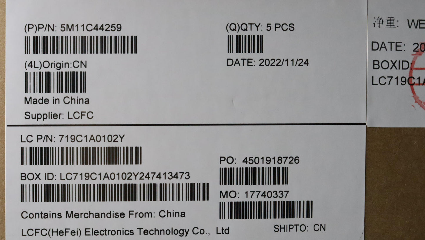 Lenovo Mech Assembly Kb C Slv(Pmx)Pt - 5M11C44259