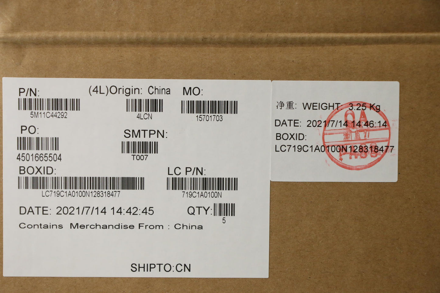 Lenovo Mech_Asm Kb C Thai(Pmx)Pt Usbk - 5M11C44292