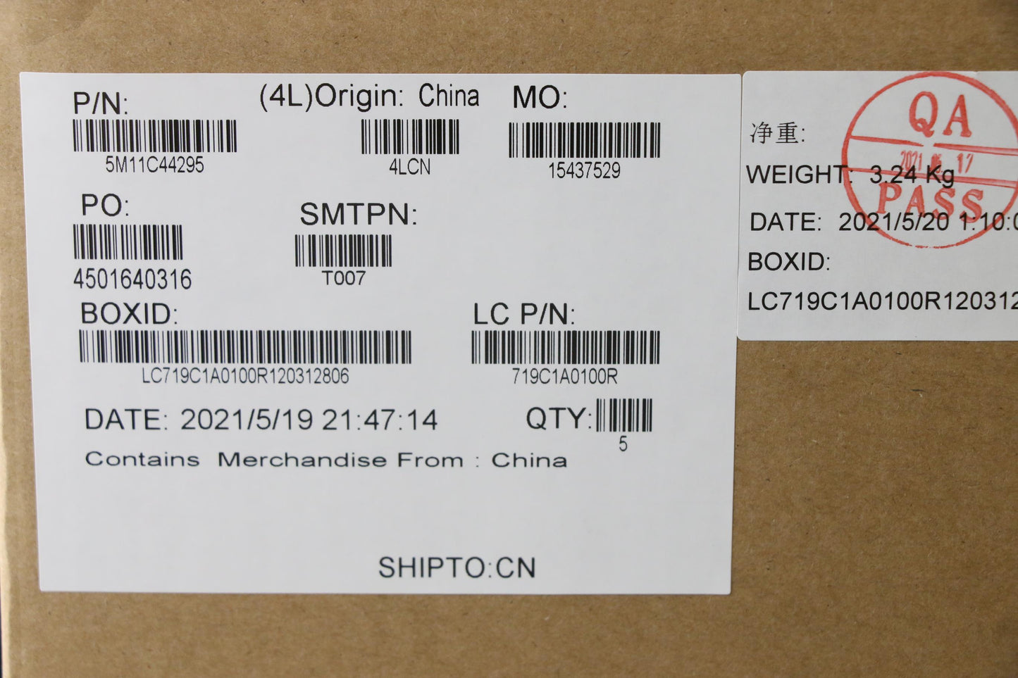 Lenovo Mech_Asm Kb C Kor(Pmx)Pt Usbk - 5M11C44295