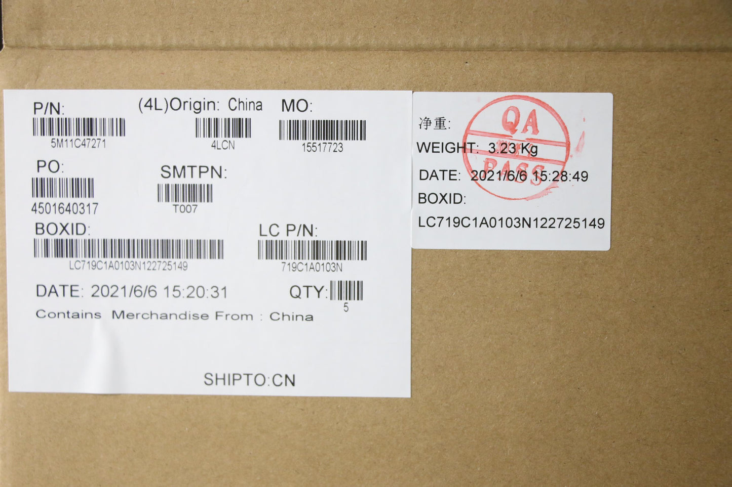 Lenovo Mech_Asm Kb C La Spa(Pmx)Pt Uk - 5M11C47271